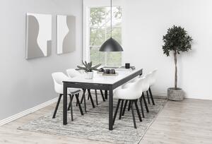 Étkezőasztal széthúzható Nico 215/315 cm fehér