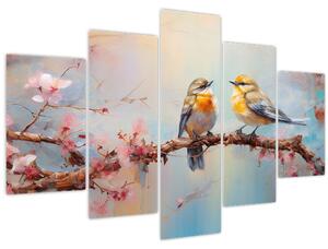 Kép - Lovebirds (150x105 cm)