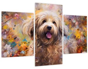 Kép - Happy Dog II. (90x60 cm)