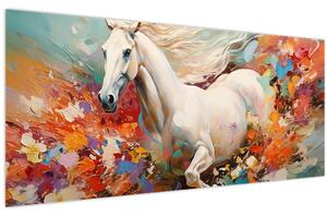 Kép - Egy ló festése (120x50 cm)