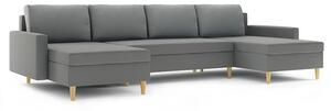 BELLIS III U alakú kinyitható kanapé Szürke