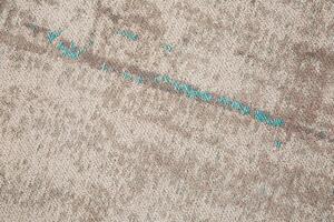 Stílusos szőnyeg Rowan 240x160 világos szürke, kék
