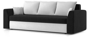 PAUL MODEL 2 Nagyméretű kinyitható kanapé Fekete-fehér