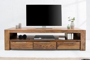 Massziv24 - TV asztal MAKASSAR 170 cm - természetes