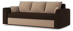 PAUL modell 2 Nagyméretű kinyitható kanapé Barna/Cappuccino