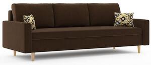ETNA MODEL 2 nagyméretű kinyitható kanapé Barna