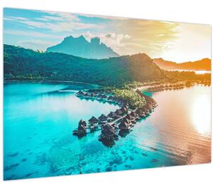 Kép - Bora Bora (90x60 cm)