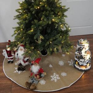 TEMPO-KONDELA CECILIA, karácsonyfa alátét, bézs, 1,2 m