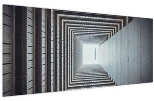 Kép - Kilátás az épület belsejéből (120x50 cm)