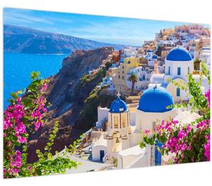 Kép - Santorini, Görögország (90x60 cm)