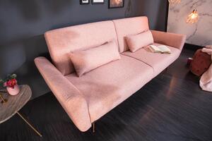 Ágyazható ülőgarnitúra Blaine 208 cm vén rózsaszín - raktáron