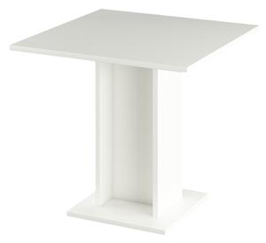 Étkezőasztal, fehér, 79x79 cm, EUGO