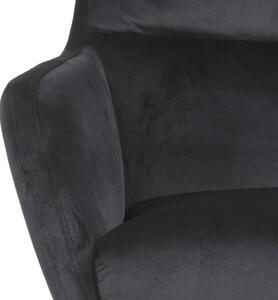 Stílusos relax fotel Nansi - sötétszürke