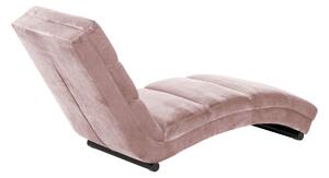 Luxus relax fotel Nana - világos rózsaszín