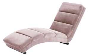 Luxus relax fotel Nana - világos rózsaszín