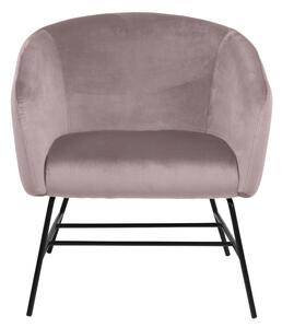 Stílusos fotel Nyasia - világos rózsaszín