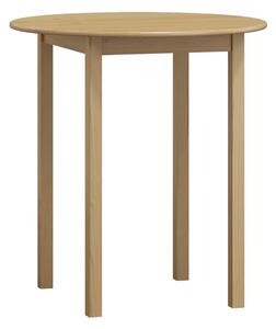 AMI bútorok Fenyő asztal c3, átmérője 50 cm