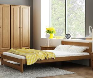 AMI bútorok Eureka VitBed ágy 120x200cm tölgy