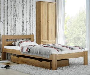 AMI bútorok Akio VitBed ágy 90x200cm tölgy