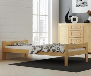 AMI bútorok Fumi VitBed fenyő ágy 90x200cm lakkozás nélkül