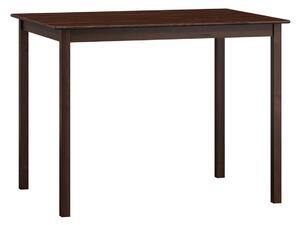 AMI bútorok Téglalap alakú asztal c1 dió 80x50 cm