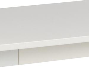 Stílusos íróasztal Niecy 117 cm - fehér
