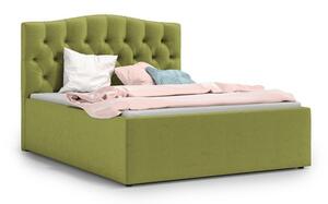 RIVA Kárpitozott ágy 180x200 cm Zöld