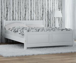 AMI bútorok Lena fenyő ágy 140x200 fehér