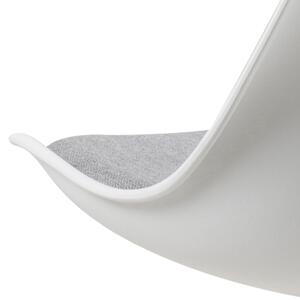 Stílusos szék Nascha fehér-szürke-természetes