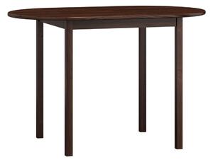 AMI bútorok Ovális asztal c4 dió 115x70 cm