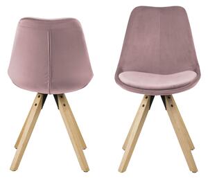 Stílusos szék Nascha - világos rózsaszín