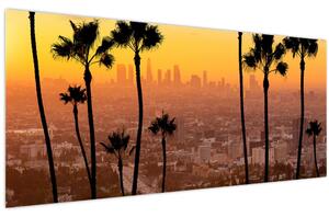Kép - Los Angeles panorámája (120x50 cm)