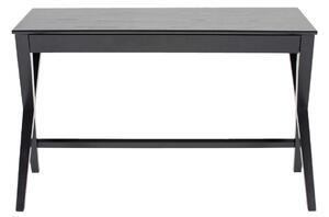 Stílusos íróasztal Naroa 120 cm - fekete