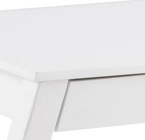 Stílusos íróasztal Naroa 120 cm - fehér
