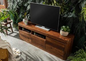 Massziv24 - MONTREAL TV asztal 178x58 cm, barna, paliszander