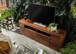 Massziv24 - MONTREAL TV asztal II. 178x58 cm, barna, paliszander