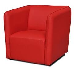 UMBO Öko-bőr fotel Piros