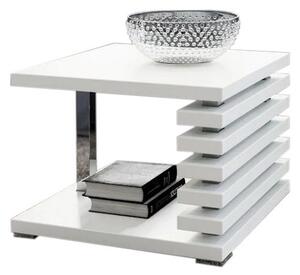 GUIDE dohányzóasztal, 60x44x60 cm, fehér