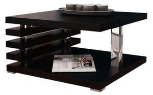 GUIDE dohányzóasztal, 60x31x60 cm, fekete