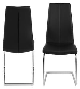 Modern szék Alcwin - fekete