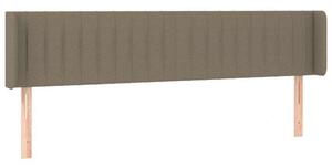 VidaXL LED Ágytámlá - Szövet - 163cm
