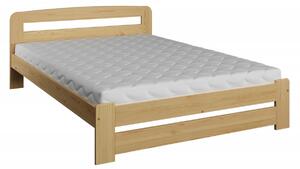 MAXI-DREW postel Eureka 180 x 200 cm - masiv borovice/moření dub