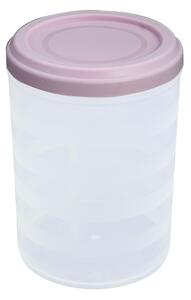 Műanyag tárolóedény SOFT 1,5 l régi rózsaszín
