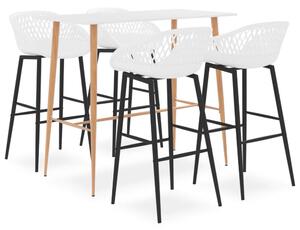 Modern Fehér Bárszett - 5 részes
