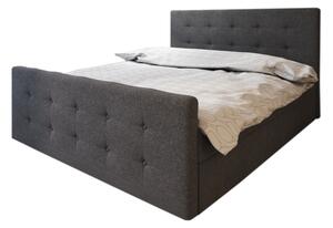 BAILANDO 1 Kárpitozott ágy + ágyrács + matrac, 160x200, cosmic 97