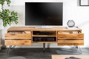 Massziv24 - TV asztal EDGE 160 cm - természetes