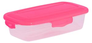 Műanyag tárolóedény RUBY 1 l rózsaszínű