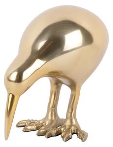 Kiwi madár szobor arany