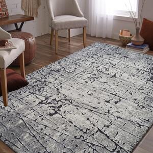 Modern absztrakt szürke szőnyeg Szélesség: 80 cm | Hosszúság: 150 cm