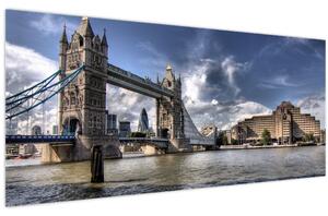 Kép - Tower Bridge Londonban (120x50 cm)